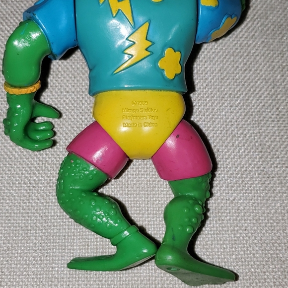 ⭐️VINTAGE⭐️ 1989 TMNT Genghis Frog Action Figure - Picture 6 of 11